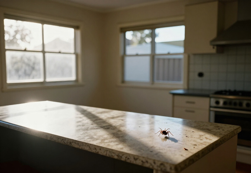 Termite damage in a Petersham home before treatment